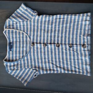 American Eagle junior striped top size small